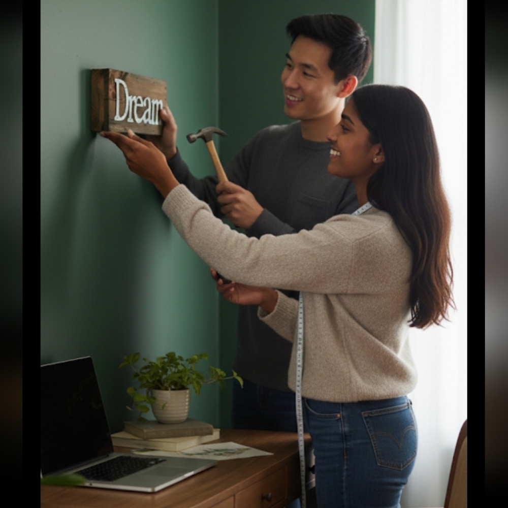 Rustic "Dream" Wall Decor Sign - Picture 13 of 13